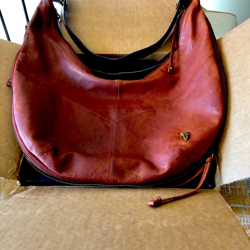 Frye Belle bohemian bag large